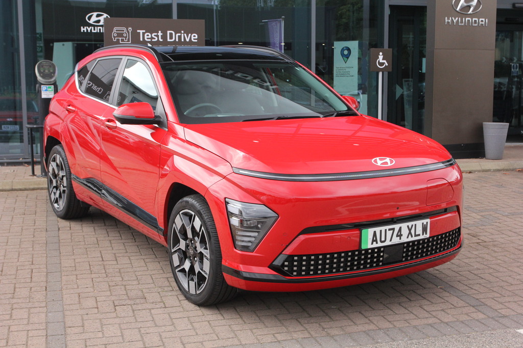 Hyundai Kona 160Kw Ultimate 65Kwh AU74XLW Red