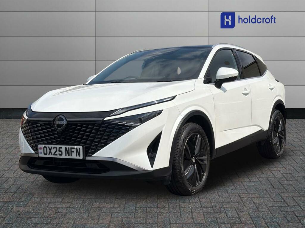 Nissan Qashqai 1.3 Dig-t Mh 158 Tekna Xtronic OX25NFN White #6
