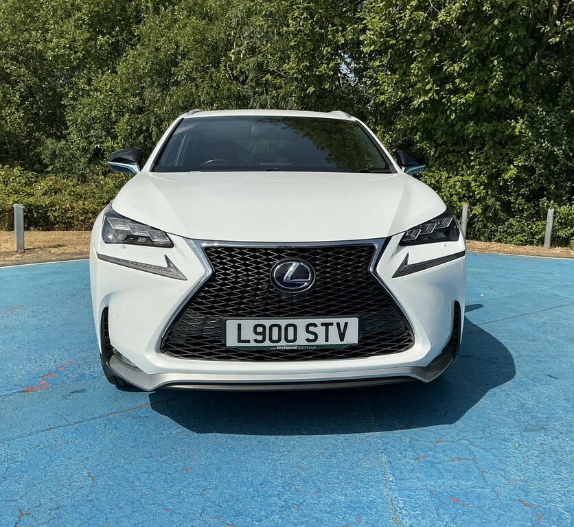 Lexus NX 300H 2.5 F-sport Cvt White #3