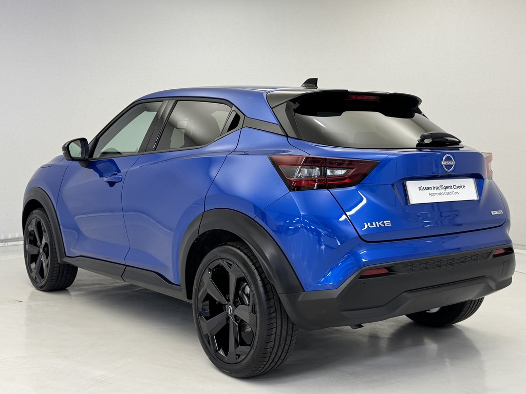 Nissan Juke 1.6 Hybrid Tekna OV75GGF Blue #6