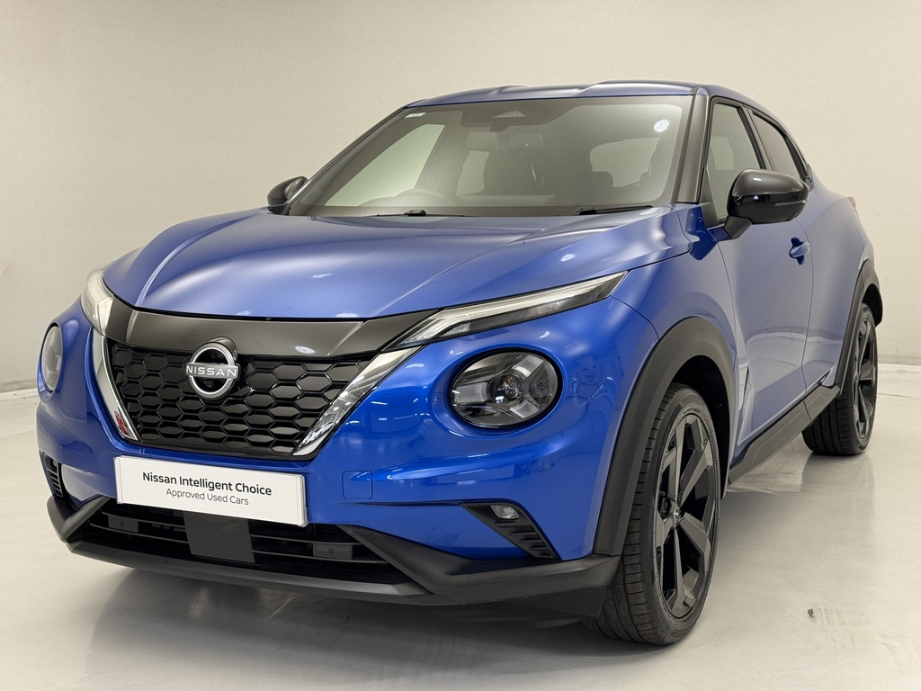 Nissan Juke 1.6 Hybrid Tekna OV75GGF Blue #4