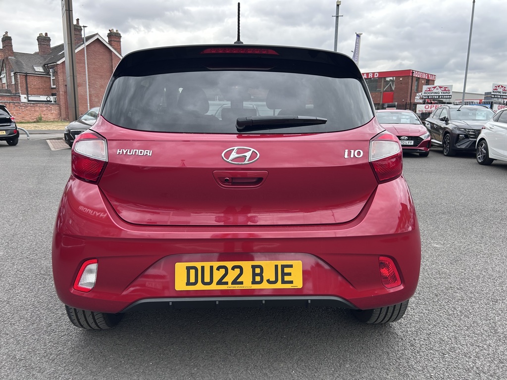Hyundai I10 1.2 Mpi Premium Red #6