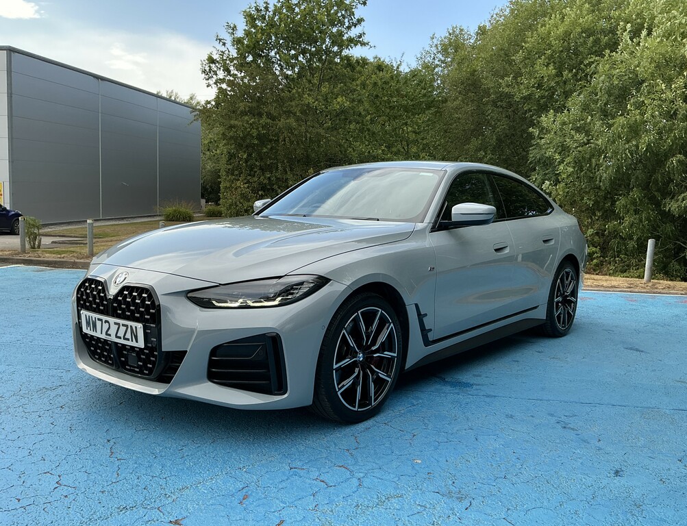 BMW 4 Series 420I M Sport Step MW72ZZN Grey #4
