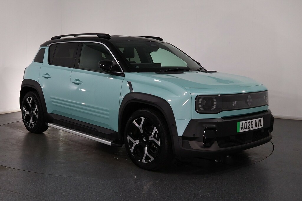Renault 4 E-Tech Electric Green