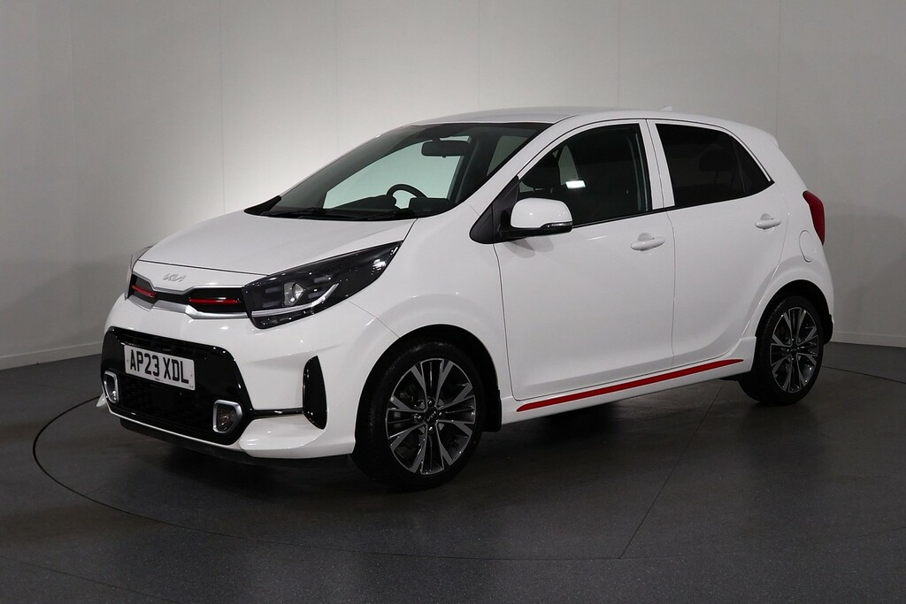 Kia Picanto 1.0 Gt-line AP23XDL White #3