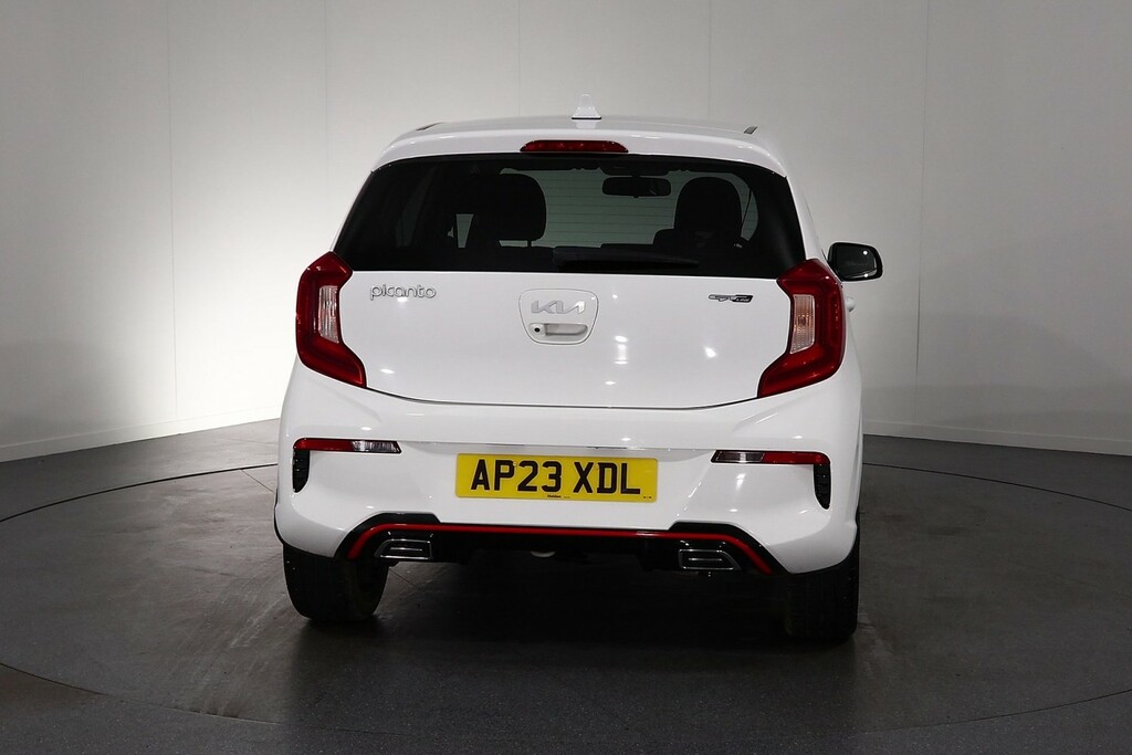 Kia Picanto 1.0 Gt-line AP23XDL White #6