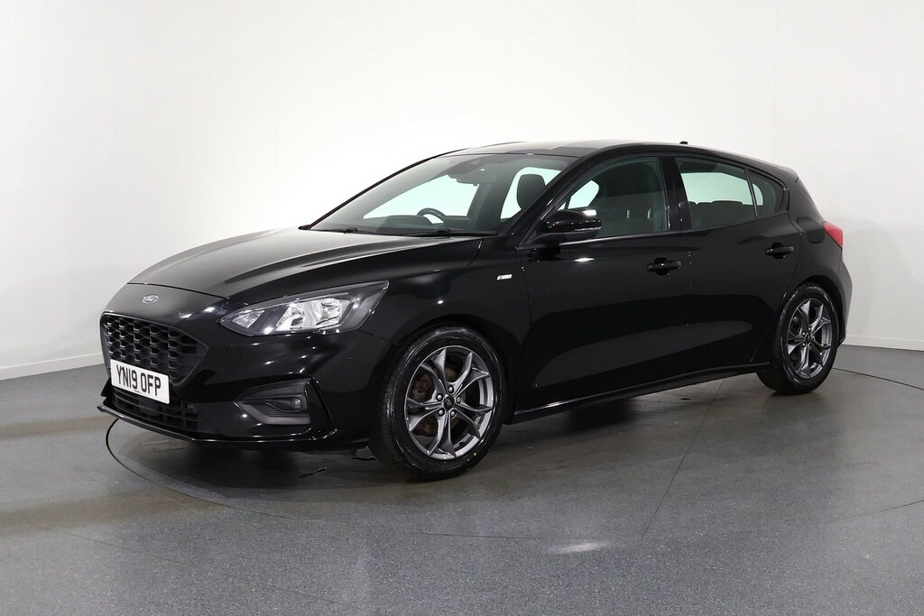 Ford Focus 1.0 125 St-line Nav YN19OFP Black #3