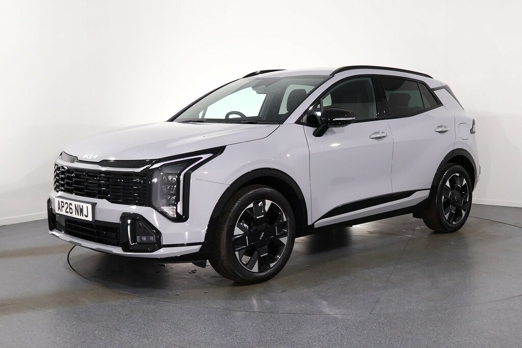 Kia Sportage 1.6T Hev Gt-line Demonstrator Reserve Today AP26NWJ Grey #3