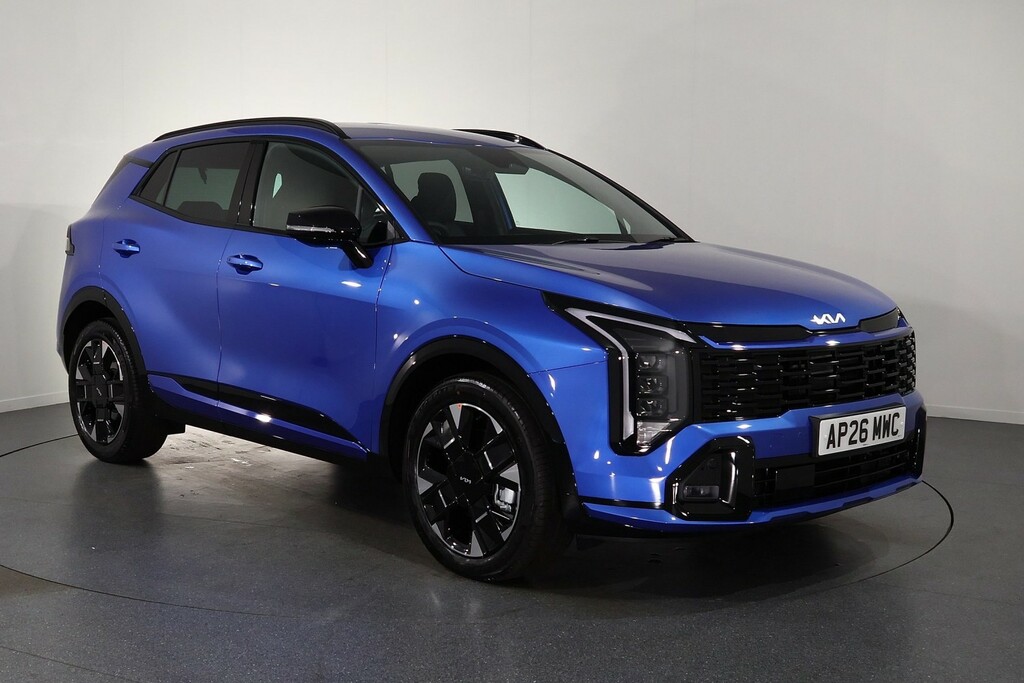 Kia Sportage 1.6T Hev Gt-line Demonstrator Reserve Today Blue