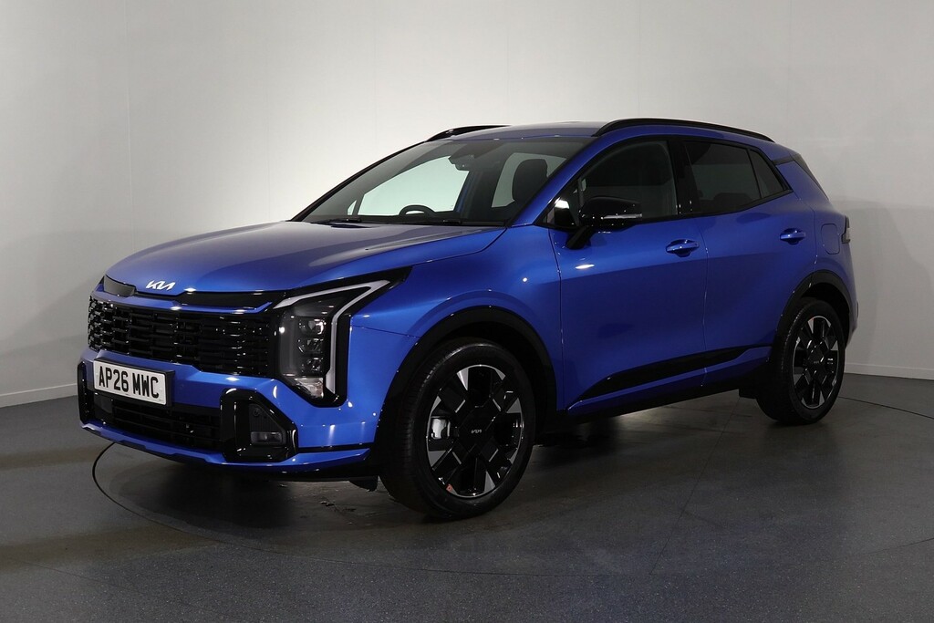 Kia Sportage 1.6T Hev Gt-line Demonstrator Reserve Today AP26MWC Blue #3
