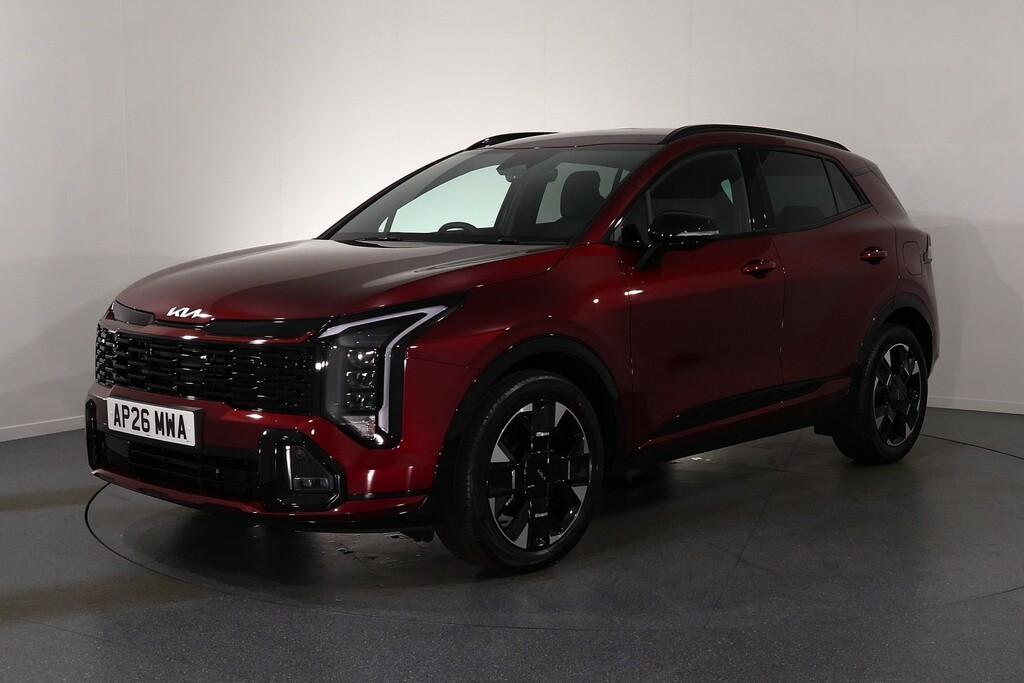 Kia Sportage 1.6T Hev Gt-line Demonstrator Reserve Today AP26MWA Red #3