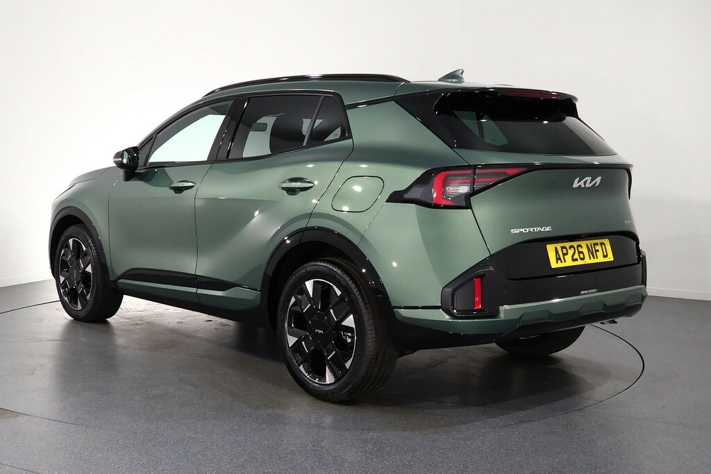 Kia Sportage 1.6T Hev Gt-line Demonstrator Reserve Today AP26NFD Green #5