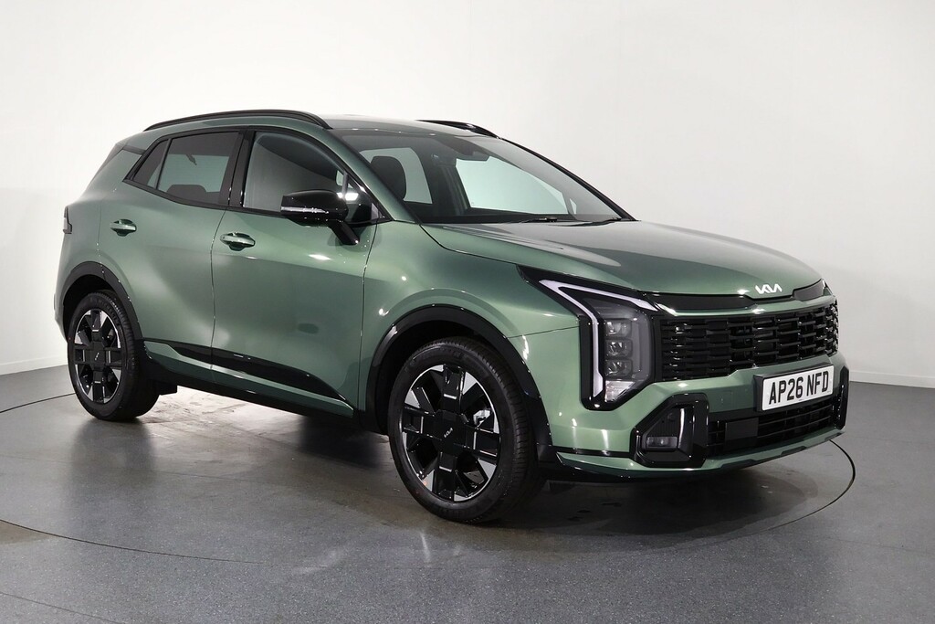 Kia Sportage 1.6T Hev Gt-line Demonstrator Reserve Today Green