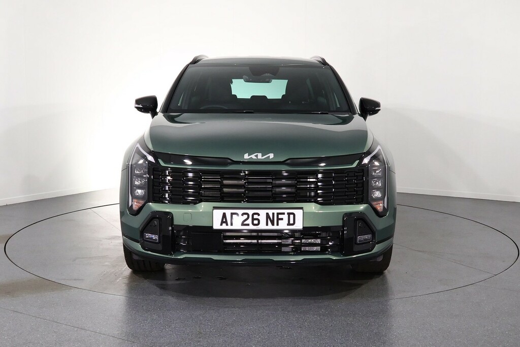 Kia Sportage 1.6T Hev Gt-line Demonstrator Reserve Today AP26NFD Green #2