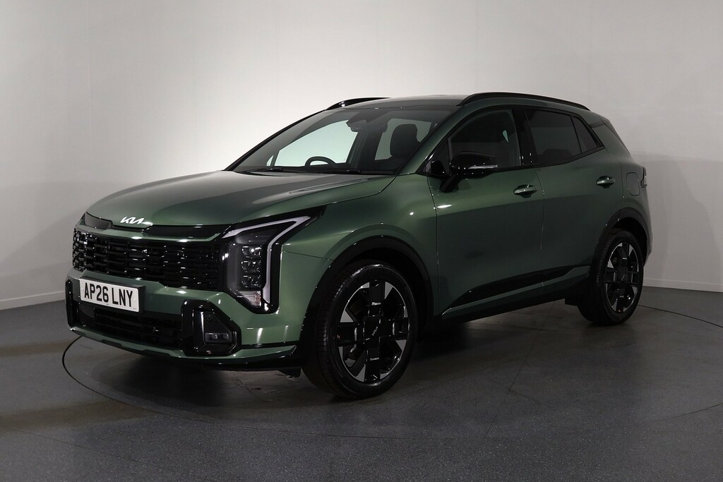Kia Sportage 1.6T Hev Gt-line Demonstrator Reserve Today AP26LNY Green #3