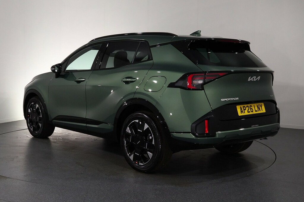 Kia Sportage 1.6T Hev Gt-line Demonstrator Reserve Today AP26LNY Green #5