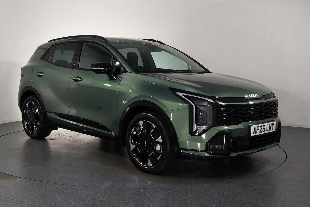 Kia Sportage 1.6T Hev Gt-line Demonstrator Reserve Today Green