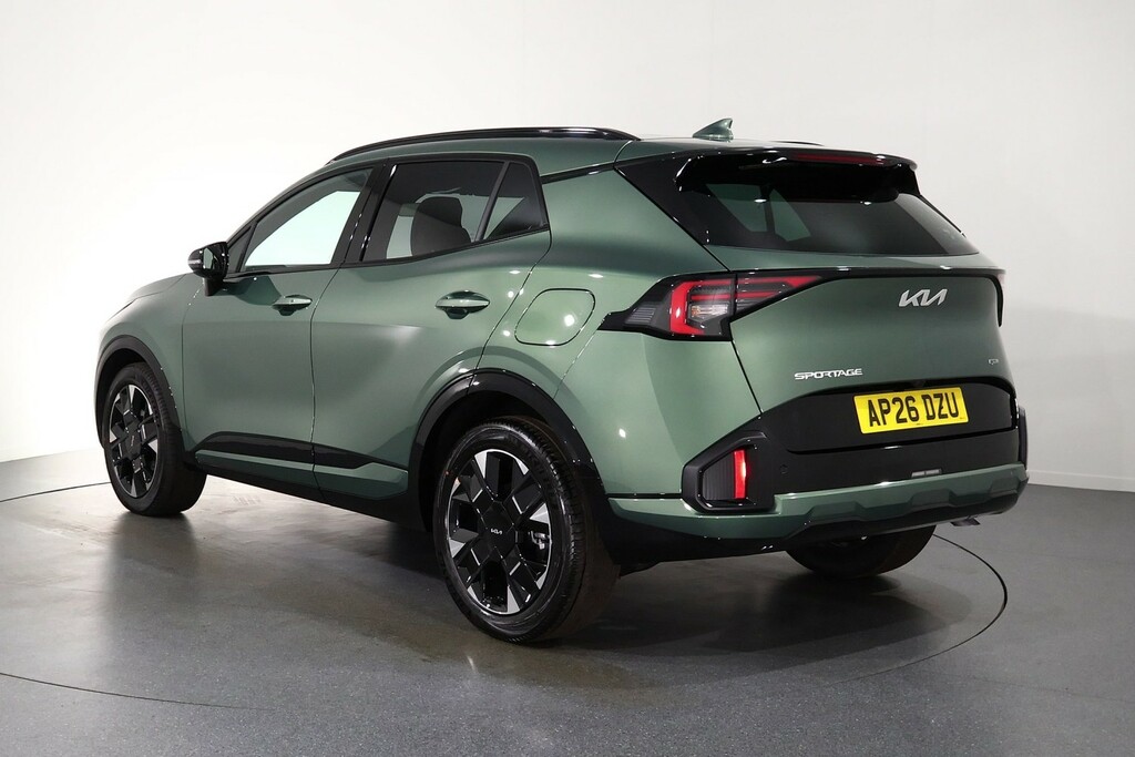 Kia Sportage 1.6T Hev Gt-line Demonstrator Reserve Today AP26DZU Green #5