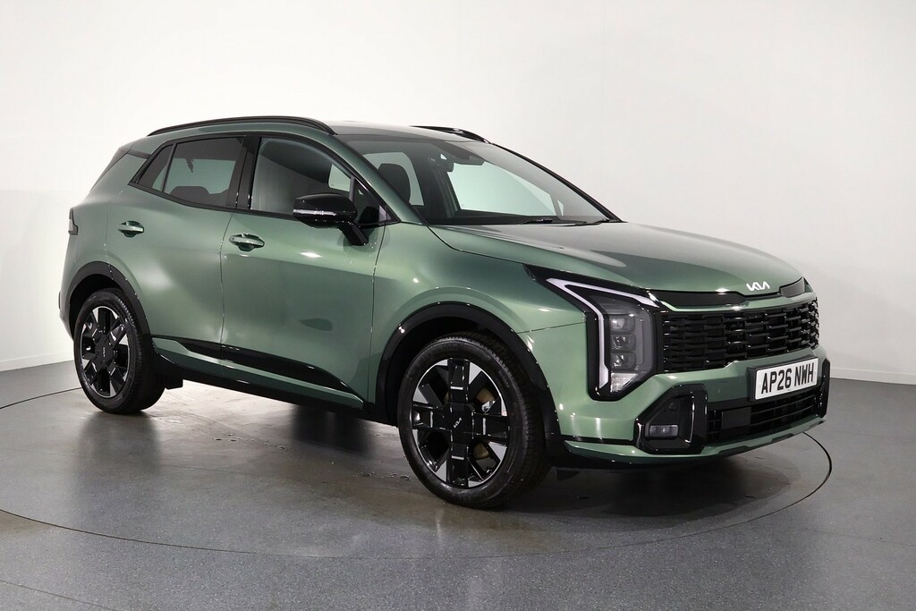 Kia Sportage 1.6T Hev Gt-line Demonstrator Reserve Today Green