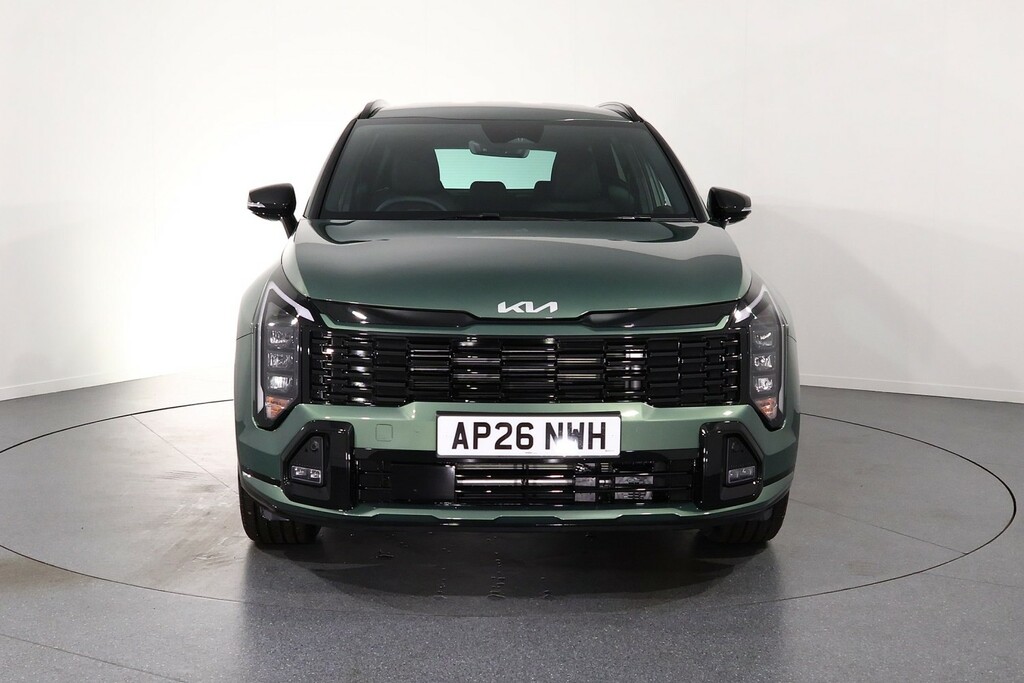 Kia Sportage 1.6T Hev Gt-line Demonstrator Reserve Today AP26NWH Green #2
