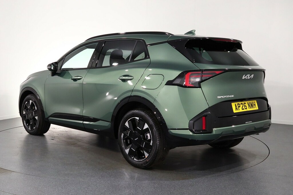 Kia Sportage 1.6T Hev Gt-line Demonstrator Reserve Today AP26NWH Green #5