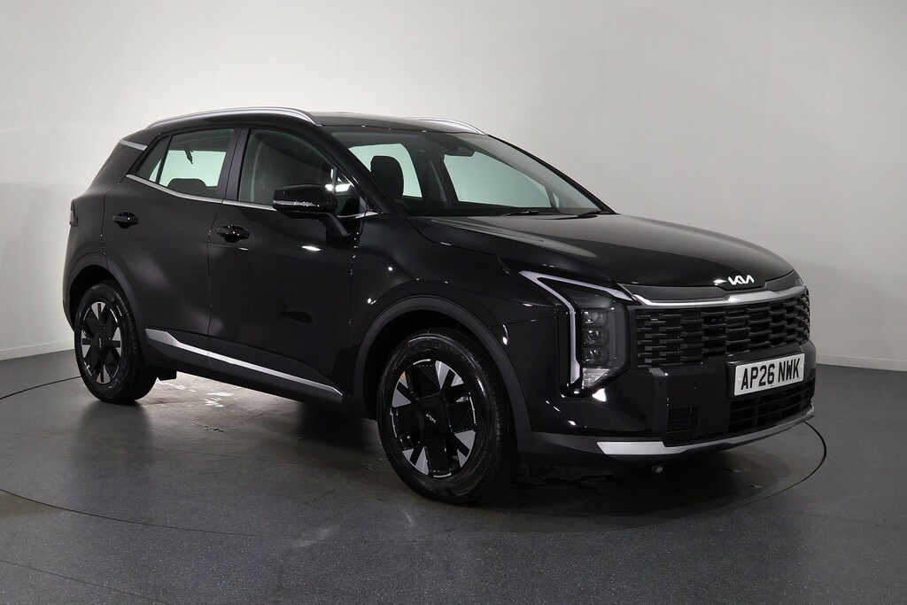 Kia Sportage 1.6T Hev Pure Demonstrator Reserve Today Fo Black