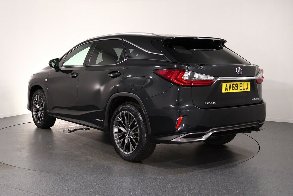 Lexus RX F-sport Cvt AV69ELJ Black #5