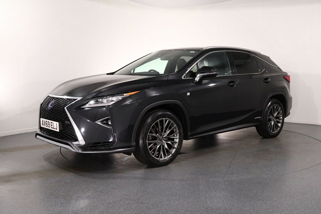 Lexus RX F-sport Cvt AV69ELJ Black #3