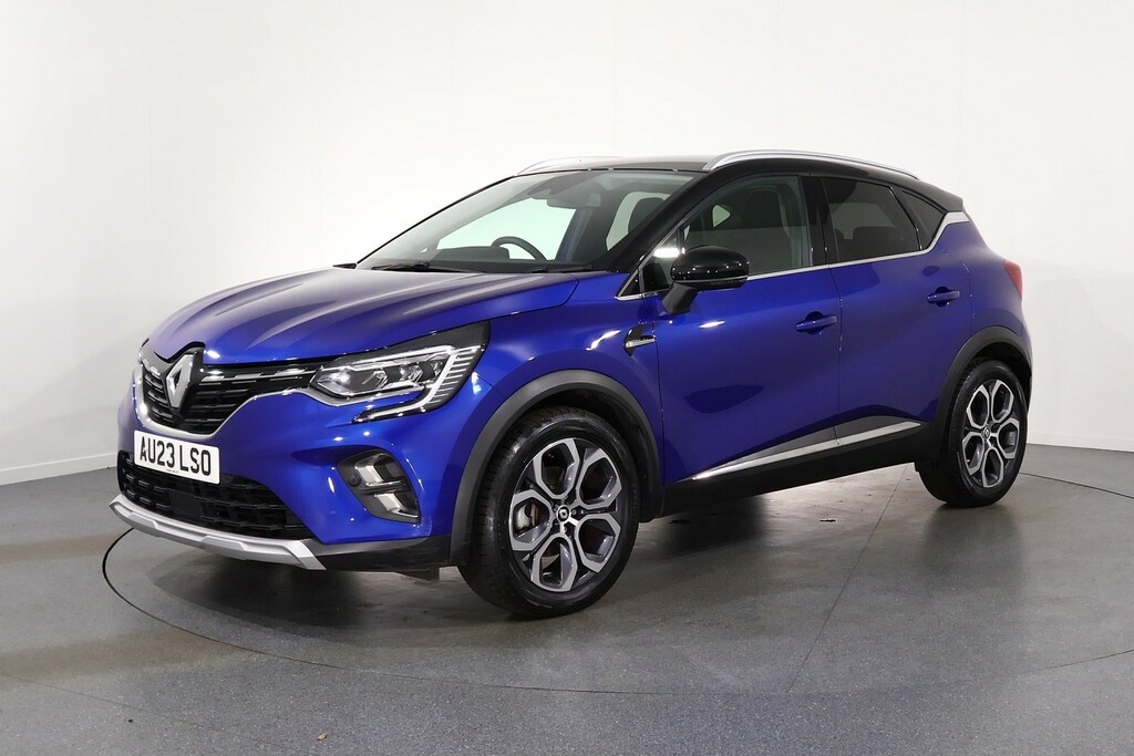 Renault Captur Techno Blue #3