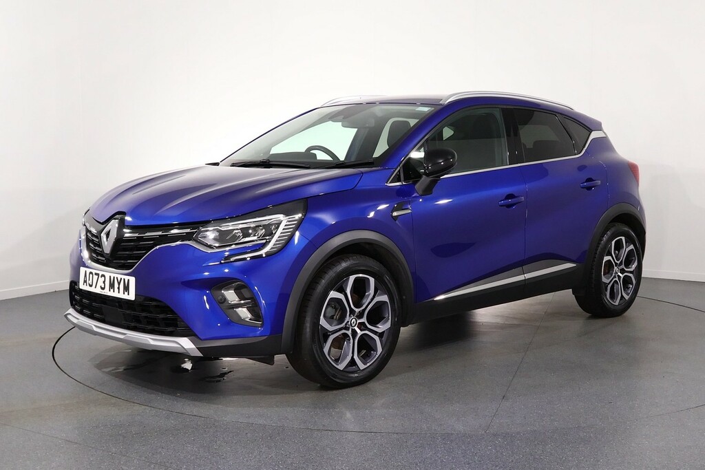 Renault Captur Techno Blue #3