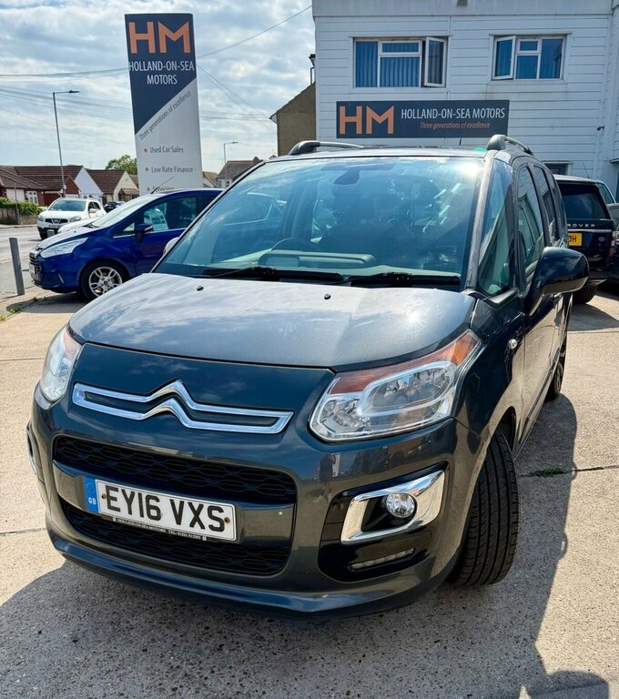 Citroen C3 Picasso 1.2 Puretech Platinum Mpv Euro 6 White #9