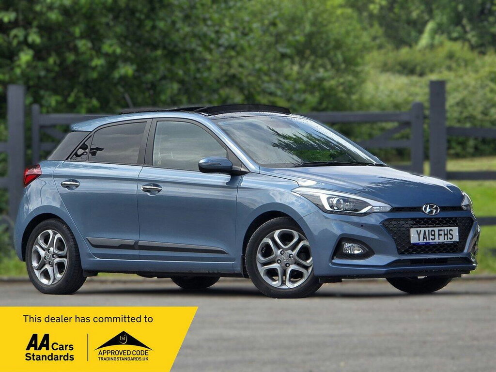 Hyundai I20 1.2 Premium Se Nav Hatchback Eur Blue