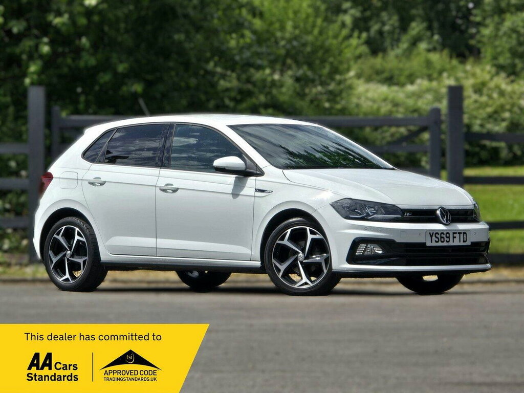 Volkswagen Polo 1.0 Tsi Gpf R-line Hatchback Eur YS69FTD White