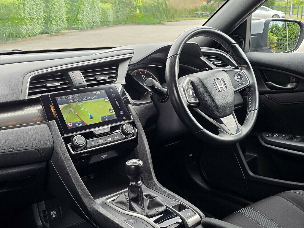 Honda Civic 1.5 Vtec Turbo Gpf Sport Hatchback Manu Silver #2
