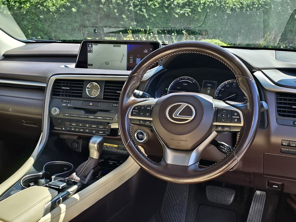Lexus RX 450H Luxury Red #3
