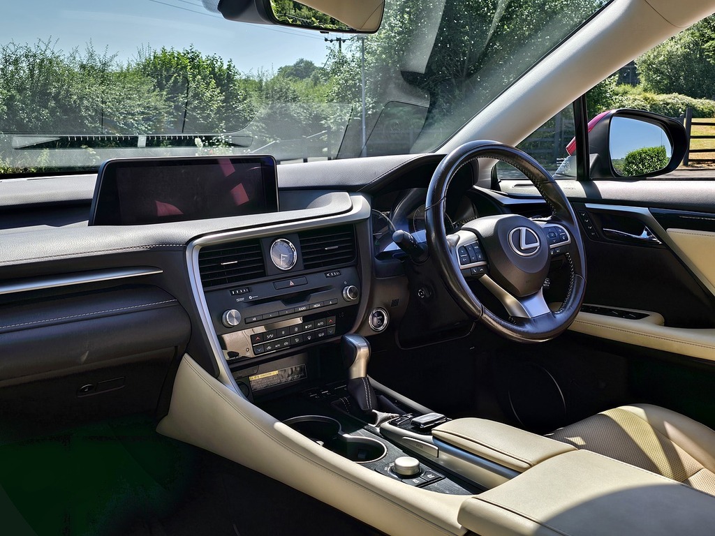 Lexus RX 450H Luxury Red #5