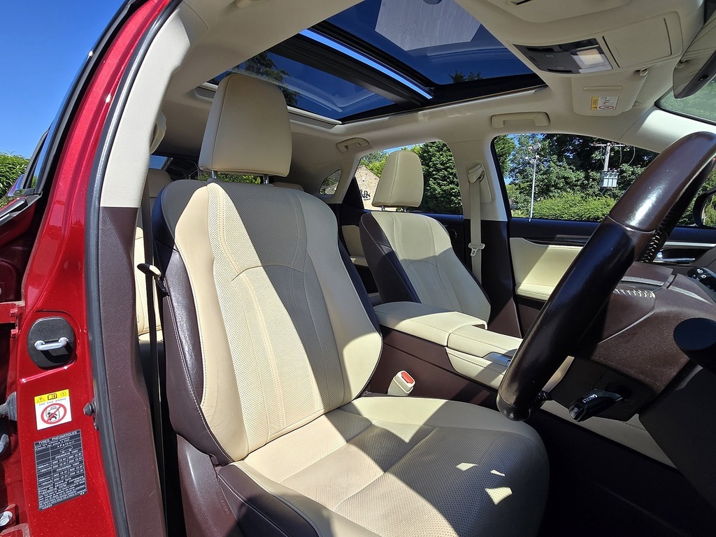 Lexus RX 450H Luxury Red #2