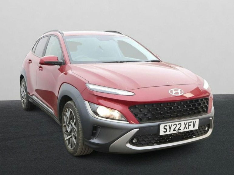 Hyundai Kona 1.6 H-gdi Premium Suv Hybrid Dct Euro 6 Red