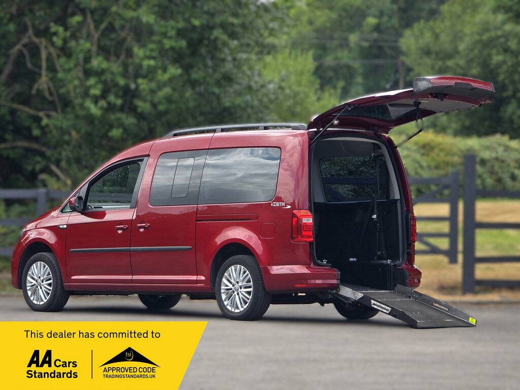 Volkswagen Caddy Maxi Life 2.0 Tdi Mpv Euro 6 Ss 102 Ps Red