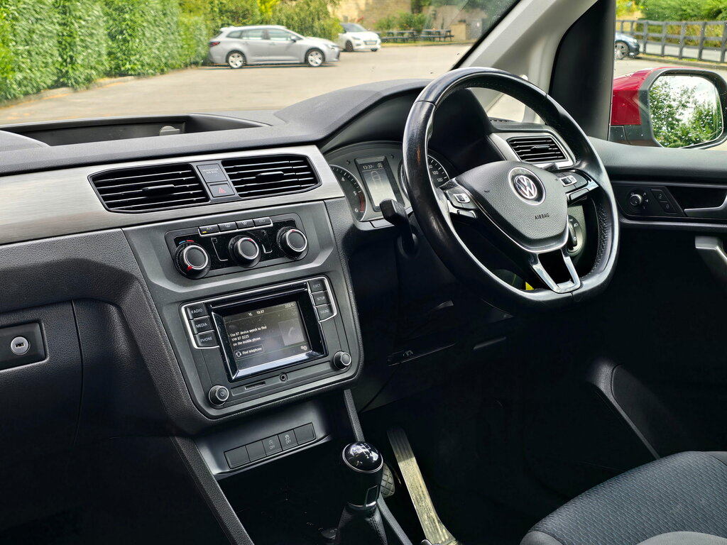 Volkswagen Caddy Maxi Life 2.0 Tdi Mpv Euro 6 Ss 102 Ps Red #2