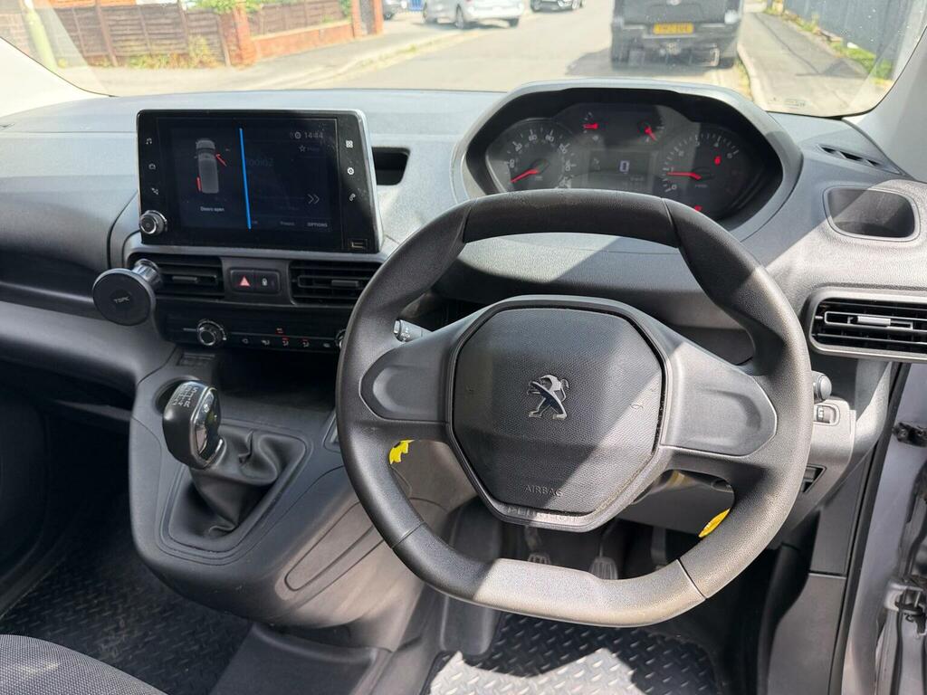 Peugeot Partner 1.6 Bluehdi 650 S Standard Panel Van Swb Euro 6 White #18