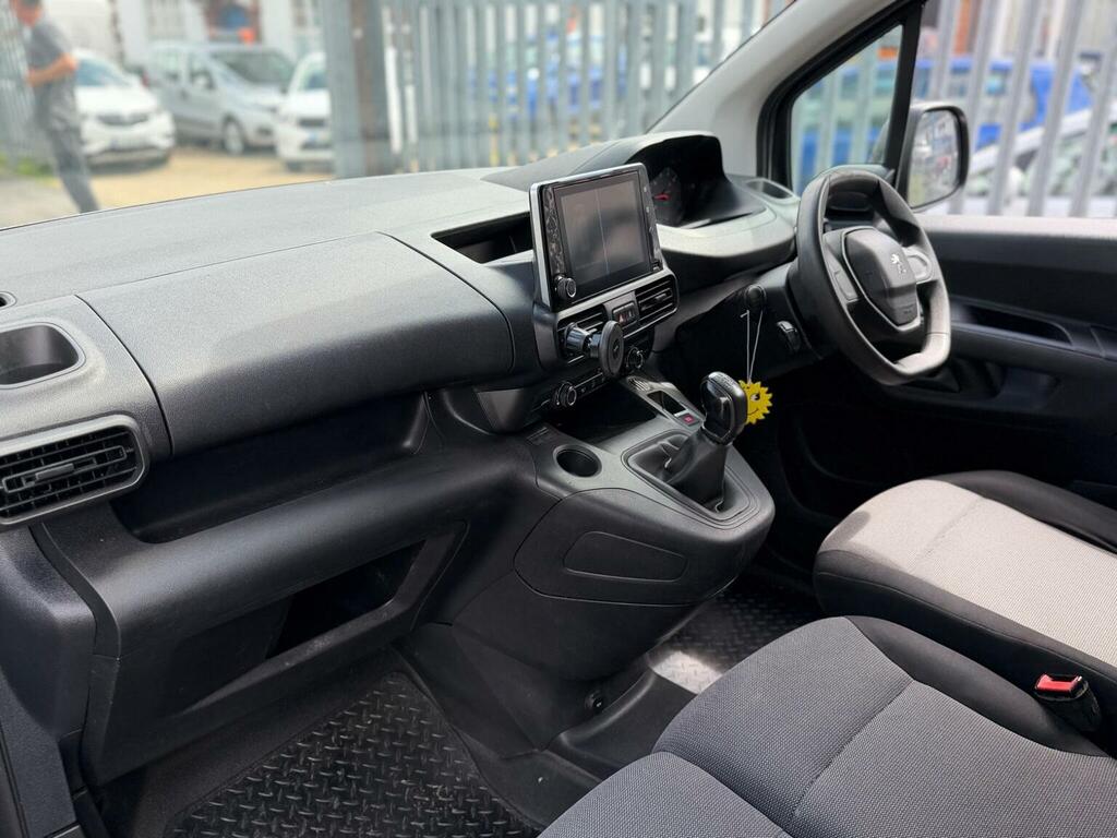 Peugeot Partner 1.6 Bluehdi 650 S Standard Panel Van Swb Euro 6 White #19