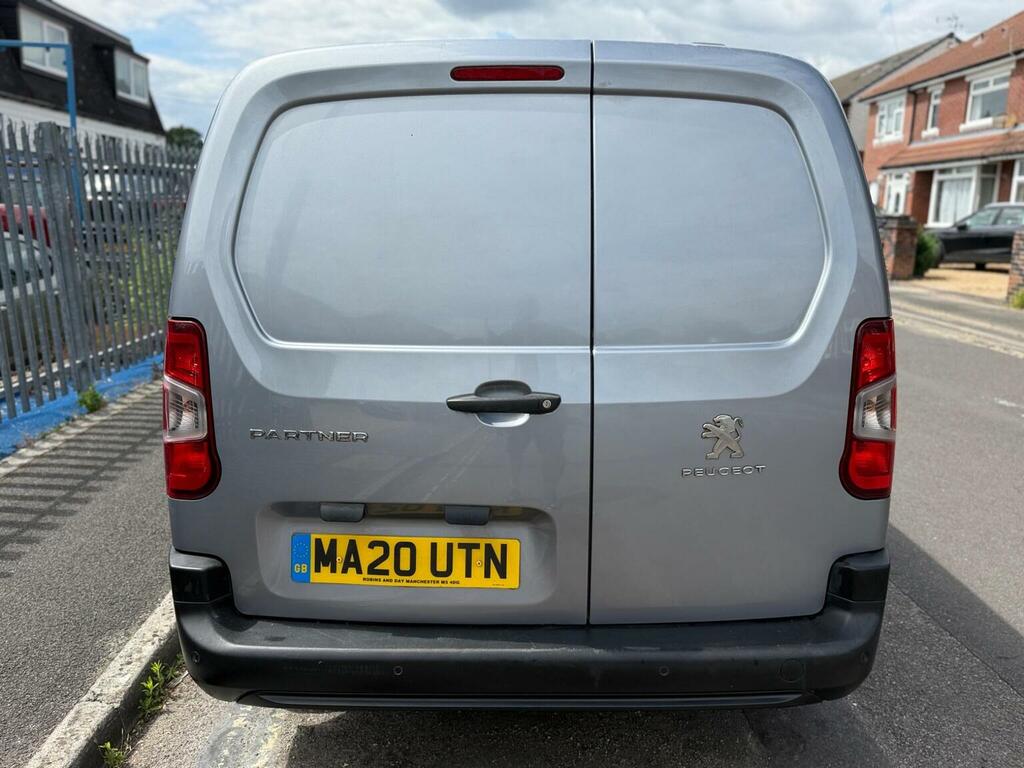 Peugeot Partner 1.6 Bluehdi 650 S Standard Panel Van Swb Euro 6 White #8
