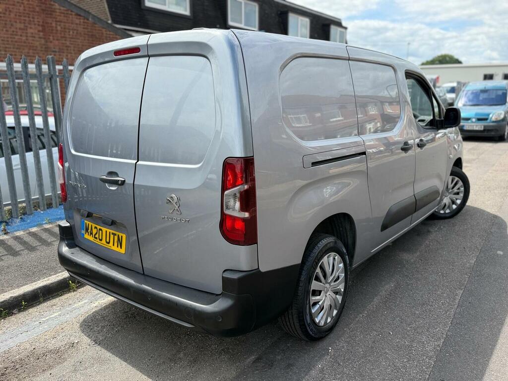 Peugeot Partner 1.6 Bluehdi 650 S Standard Panel Van Swb Euro 6 White #9