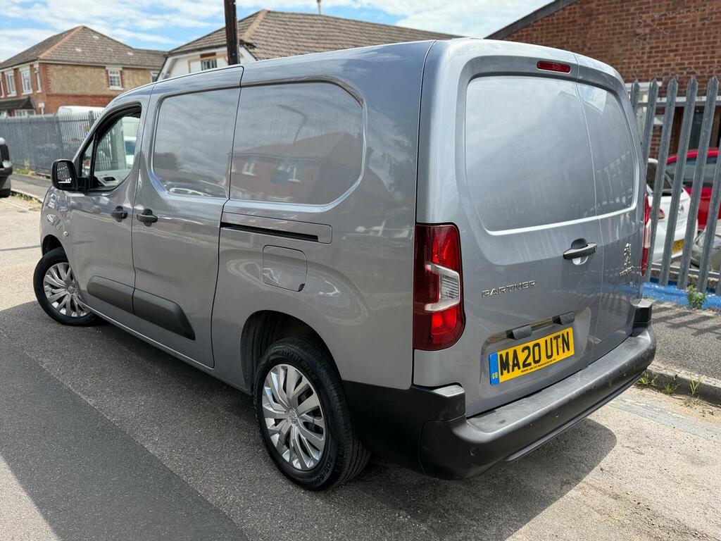 Peugeot Partner 1.6 Bluehdi 650 S Standard Panel Van Swb Euro 6 White #7