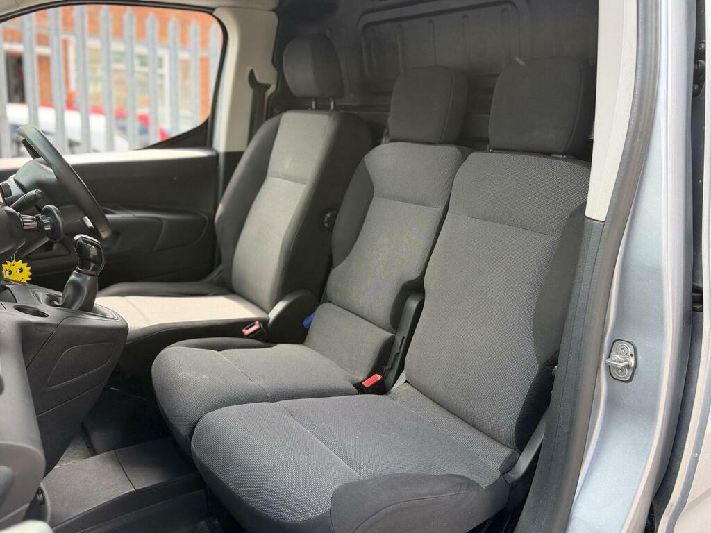Peugeot Partner 1.6 Bluehdi 650 S Standard Panel Van Swb Euro 6 White #20