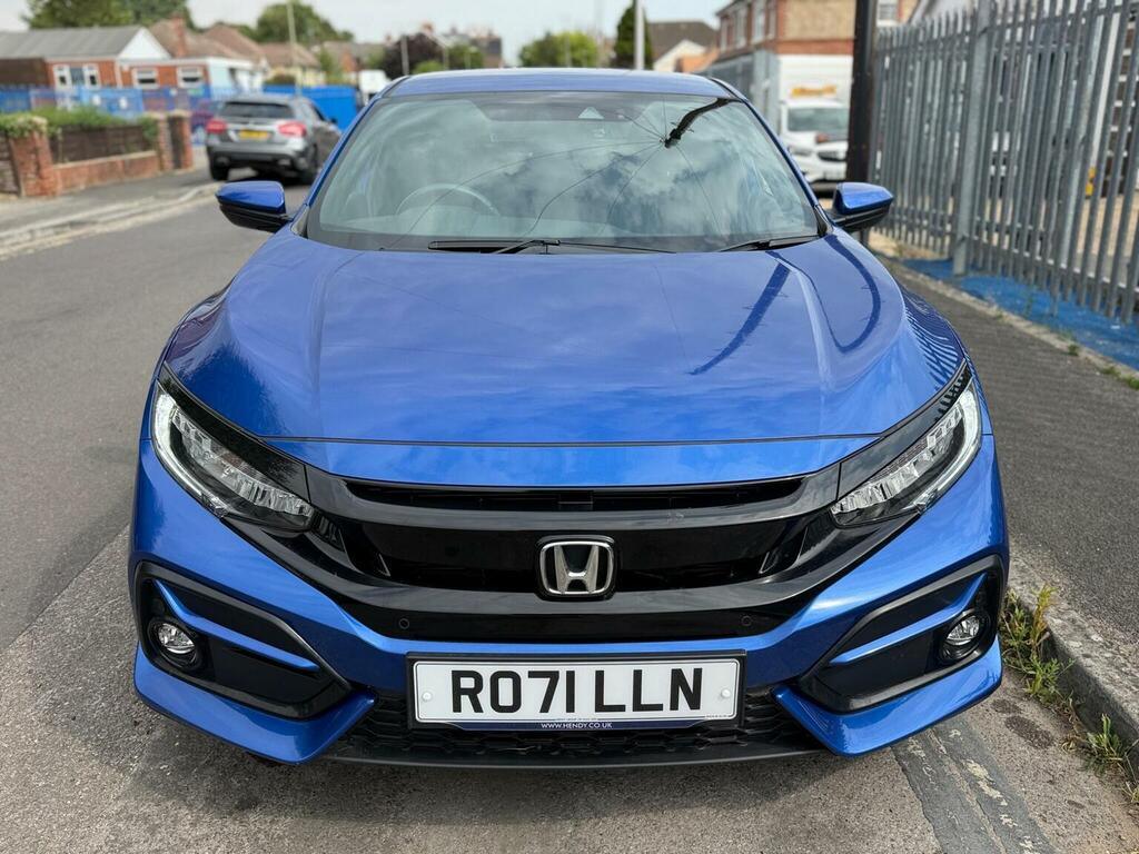 Honda Civic 1.0 Vtec Turbo Sr Cvt Euro 6 Ss Blue