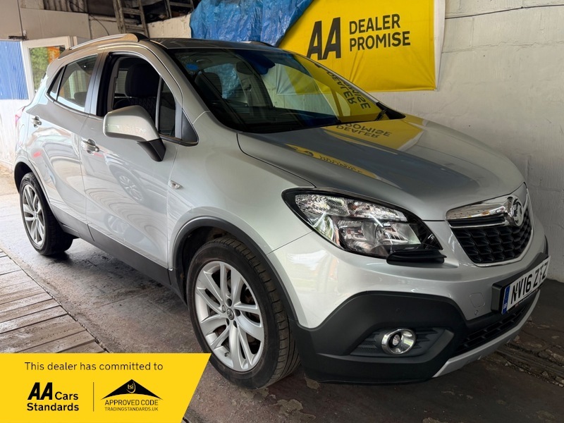 Vauxhall Mokka 1.6I Exclusiv Suv Silver