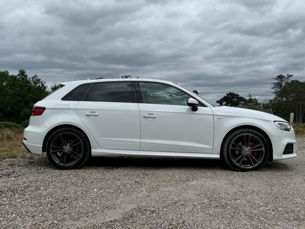 Audi A3 1.5 Tfsi Cod S Line Sportback S Tronic Euro 6 Ss White #2