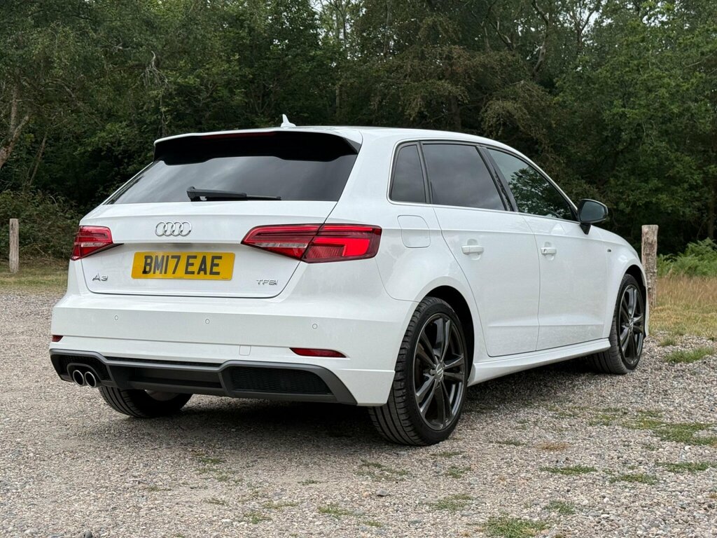 Audi A3 1.5 Tfsi Cod S Line Sportback S Tronic Euro 6 Ss White #3